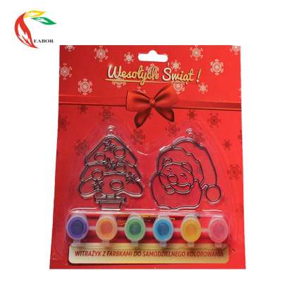 OEM Glass Suncatcher Plastic Wholesale Suncatchers For Kids Christmas Paint