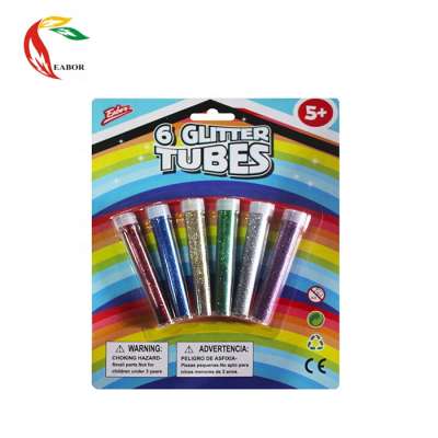 Wholesale 6 Colores Diy Crafts Decoration Glitter Tubes