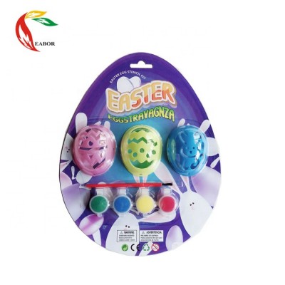 Kids Painting Crafts Gifts Coloring Plastic Easter Eggs For Decorations